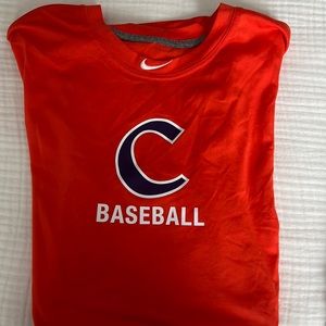 Game worn Clemson baseball tshirt size large